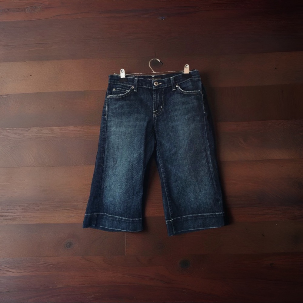 David Kahn Cropped Capri Jeans Womenโs Sz 27 โขAll Seasons Comfort